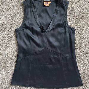 Tory Burch silk sleeveless blouse